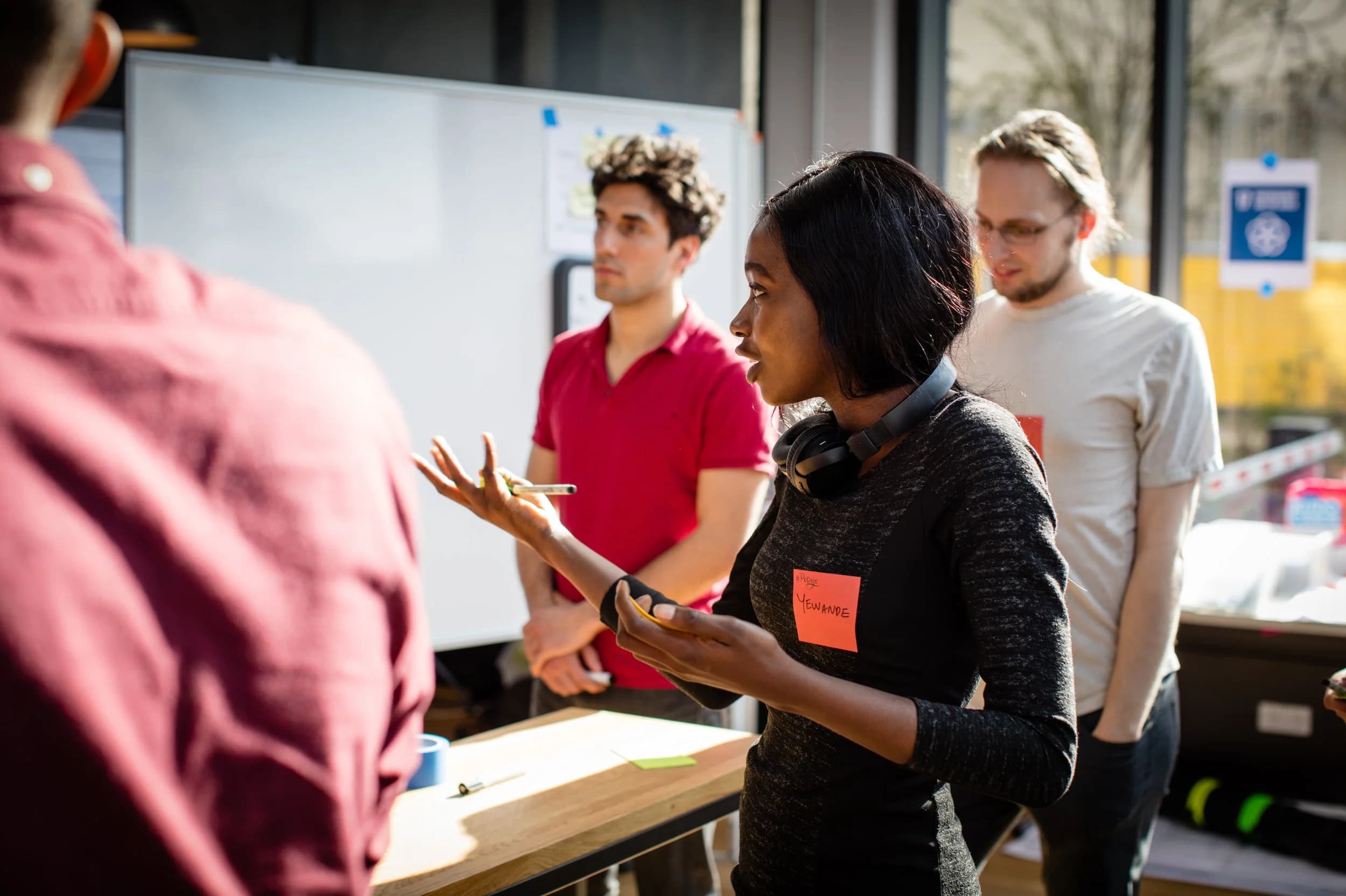 Product discovery workshop in action